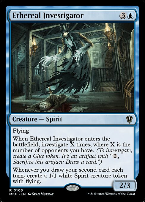 Ethereal Investigator (Murders at Karlov Manor Commander #105)