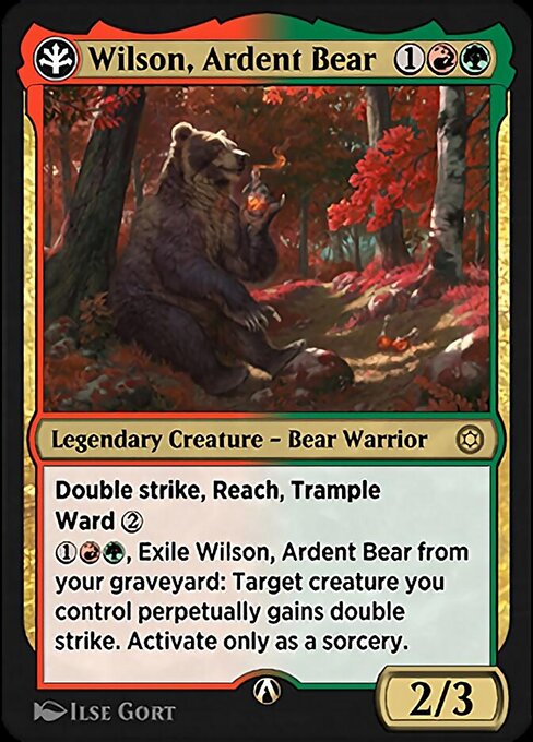 Wilson, Ardent Bear (Alchemy Horizons: Baldur's Gate #19r)