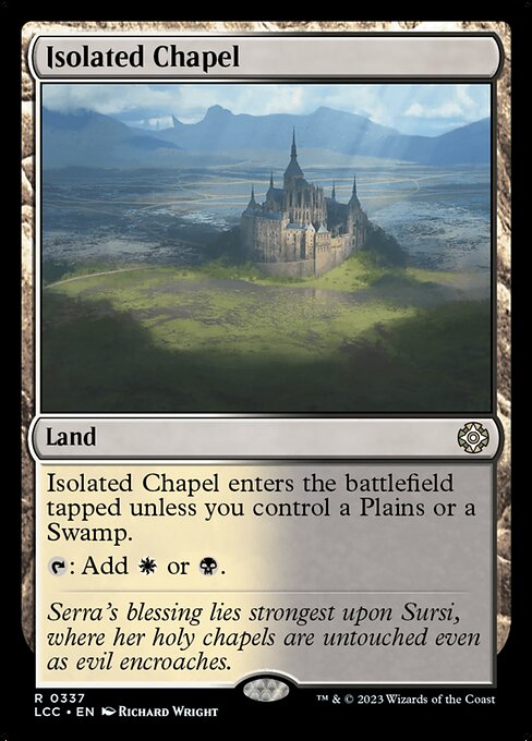 Isolated Chapel (The Lost Caverns of Ixalan Commander #337)