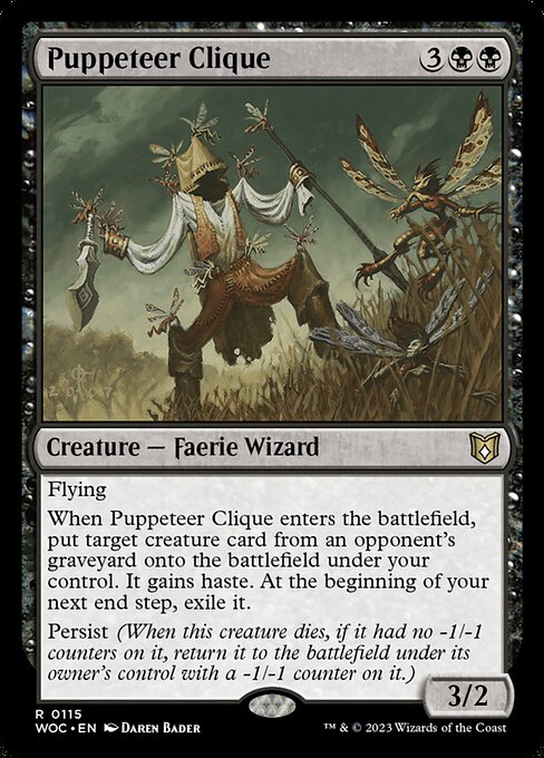 Puppeteer Clique (Wilds of Eldraine Commander #115)