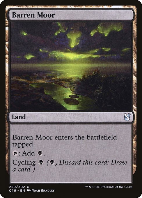 Barren Moor (Commander 2019 #229)