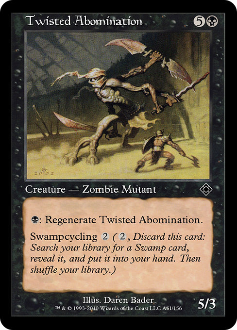 Twisted Abomination (Magic Online Theme Decks #A51)