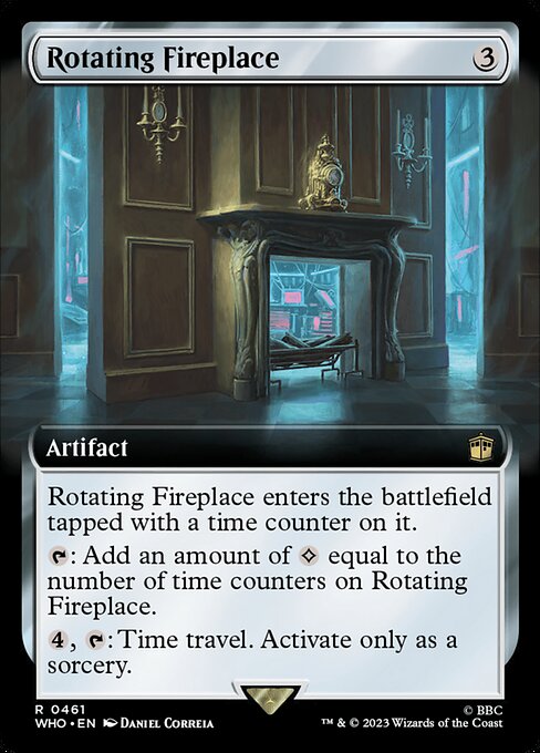 Rotating Fireplace (Extended Art)