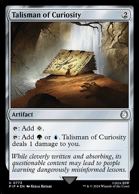 Talisman of Curiosity card image