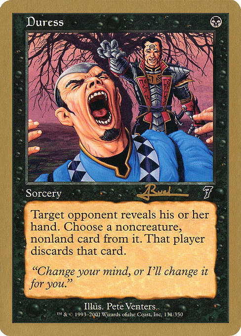 Duress (World Championship Decks 2001 #ar131)