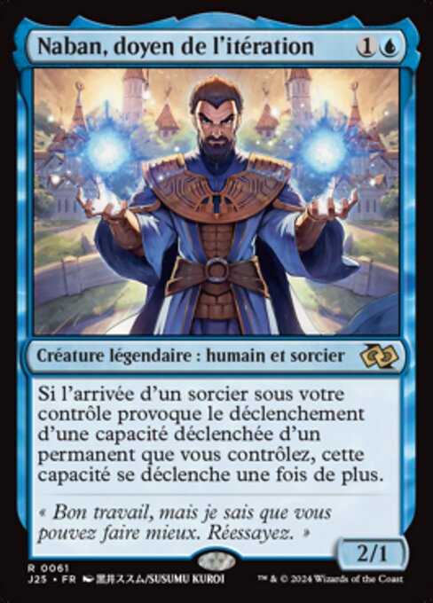 Naban, doyen de l'itération