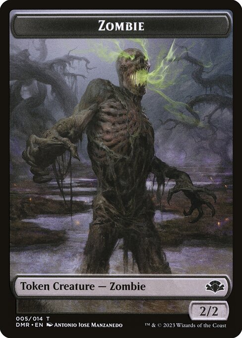 Zombie (Dominaria Remastered Tokens #5)