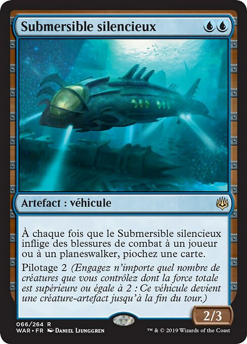 Submersible silencieux