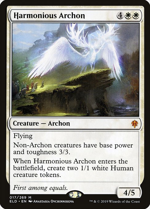 Harmonious Archon (Throne of Eldraine #17)