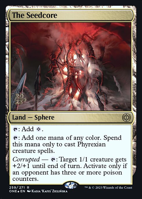 The Seedcore (Phyrexia: All Will Be One Promos #259s)