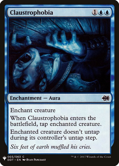 Claustrophobie|Claustrophobia