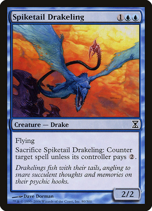 Spiketail Drakeling (Time Spiral #80)