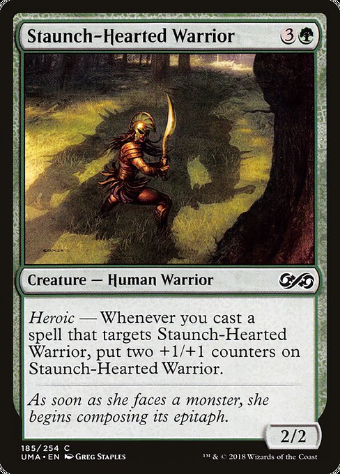 Staunch-Hearted Warrior (Ultimate Masters #185)