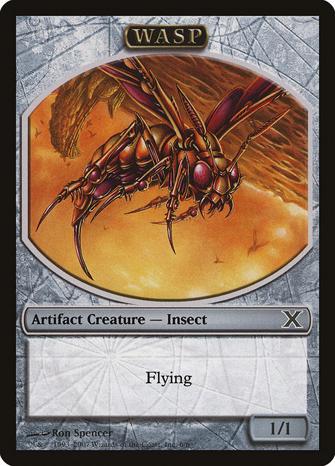 Wasp (Tenth Edition Tokens #6)