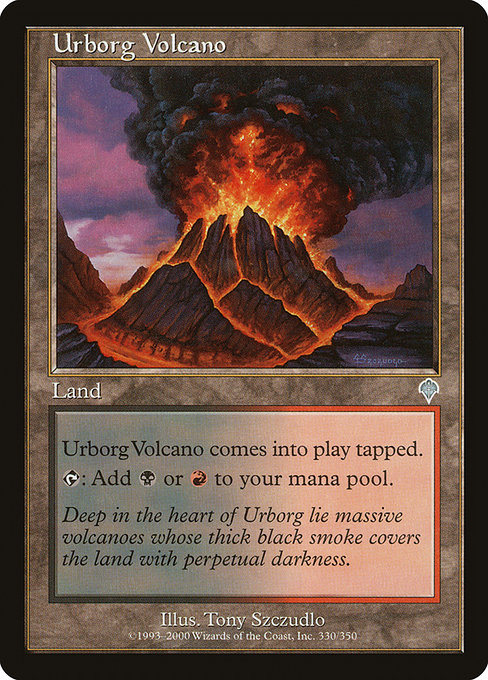Urborg Volcano (Invasion #330)