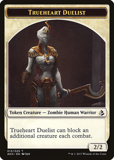 Trueheart Duelist (Amonkhet Tokens #13)
