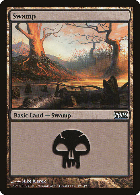 Swamp (Magic 2013 #239)