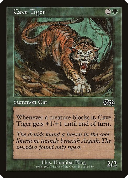 Cave Tiger card image