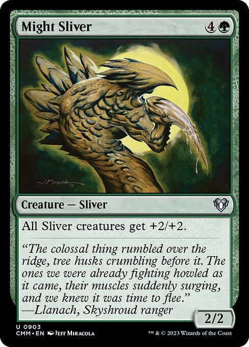 Might Sliver (Commander Masters #903)