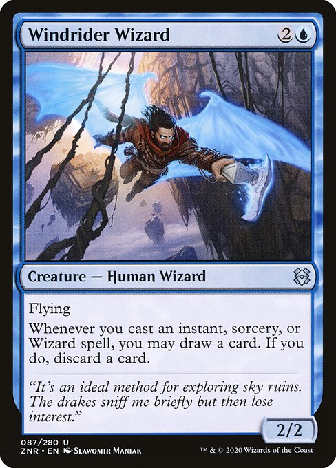 Windrider Wizard card image