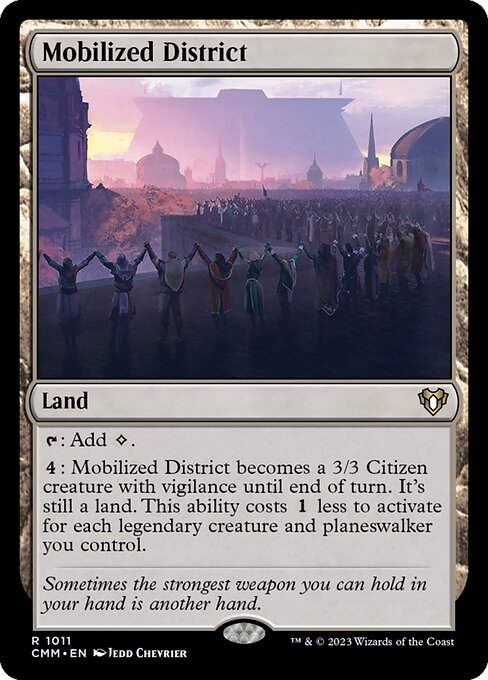 Mobilized District (Commander Masters #1011)