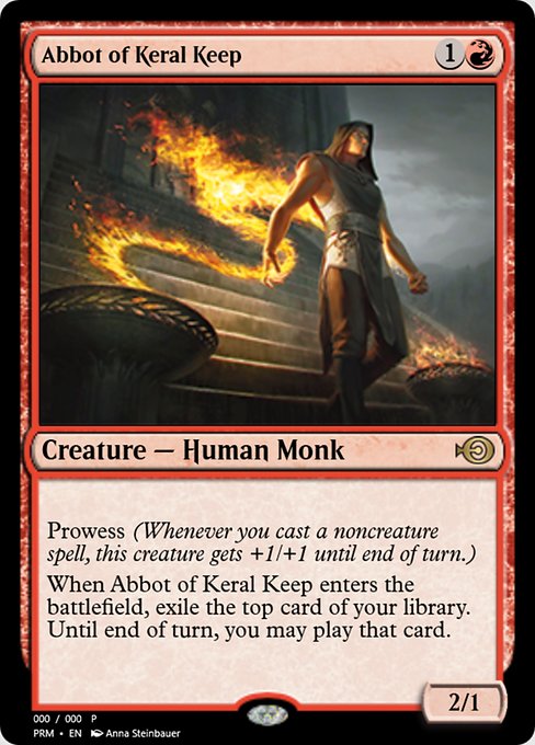 Abbot of Keral Keep (Magic Online Promos #62501)
