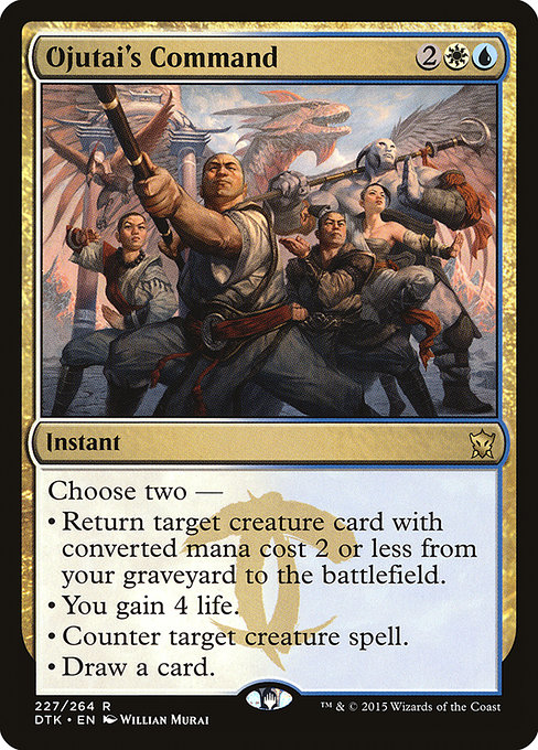 Ojutai's Command (Dragons of Tarkir #227)