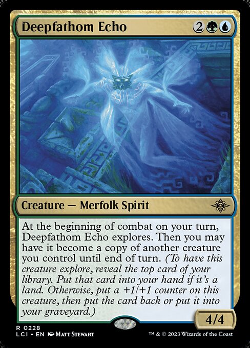 Deepfathom Echo (The Lost Caverns of Ixalan #228)