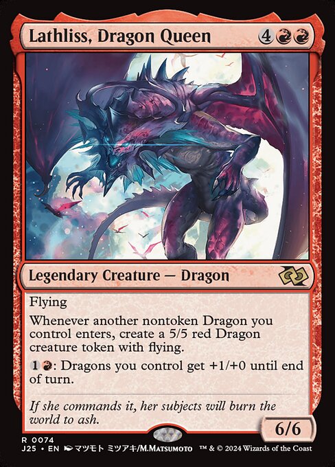 Lathliss, Dragon Queen (Foundations Jumpstart)