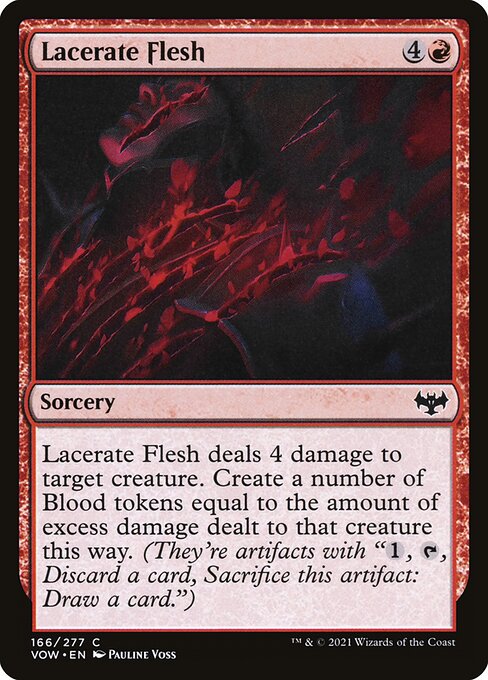 Lacerate Flesh (Innistrad: Crimson Vow #166)