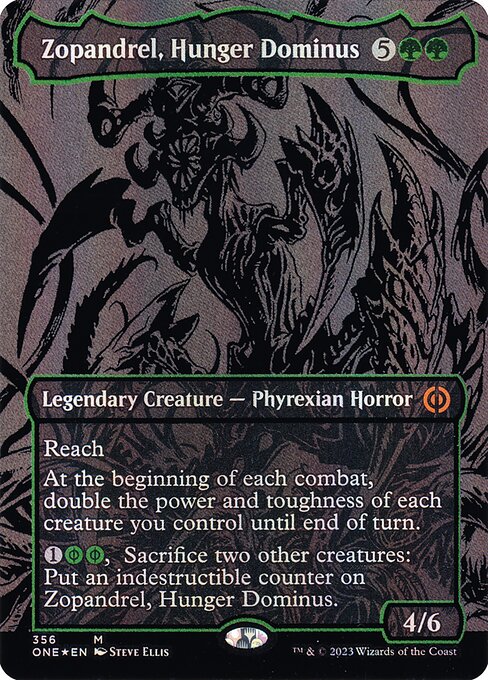 Zopandrel, Hunger Dominus (Phyrexia: All Will Be One #356)