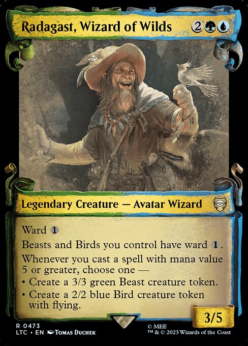 Radagast, Wizard of Wilds (Showcase Scrolls)
