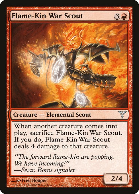 Flame-Kin War Scout card image