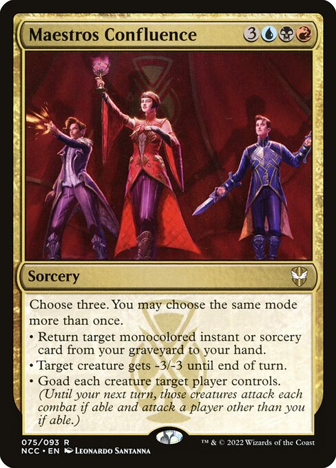 Maestros Confluence (New Capenna Commander #75)