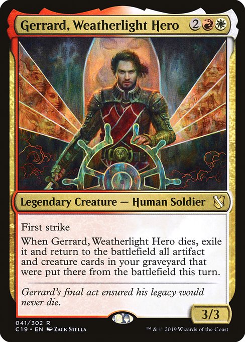 Gerrard, Weatherlight Hero (c19) 41