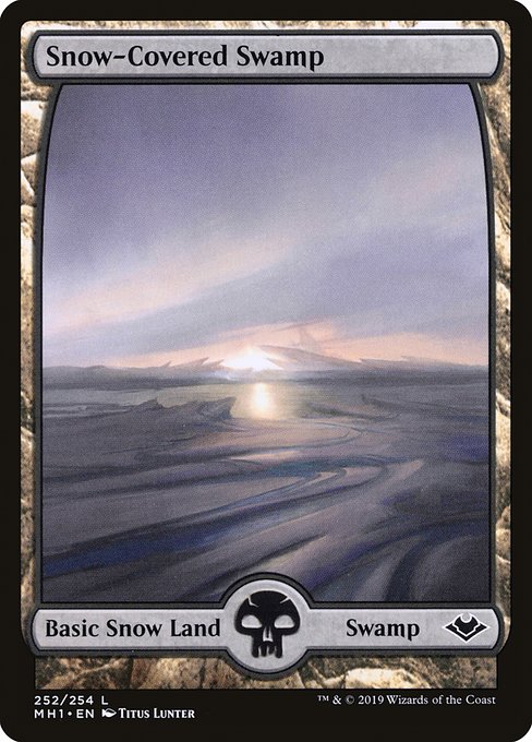 Snow-Covered Swamp (MH1)