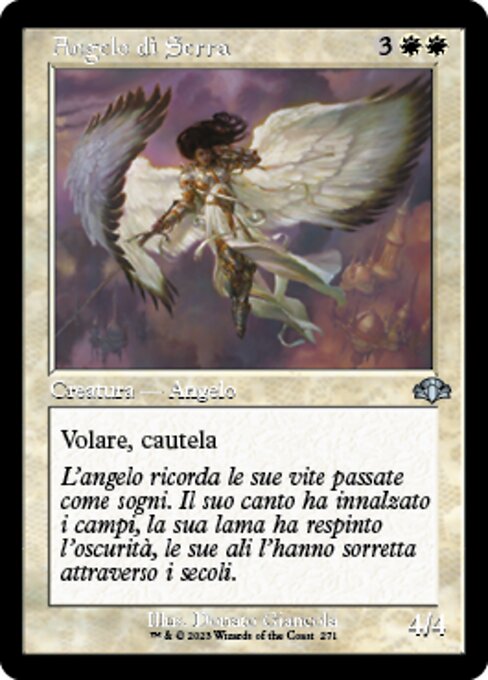 Serra Angel (Dominaria Remastered #271)