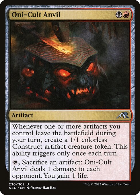 Oni-Cult Anvil (neo) 230 Oni-Cult Anvil (neo) 230