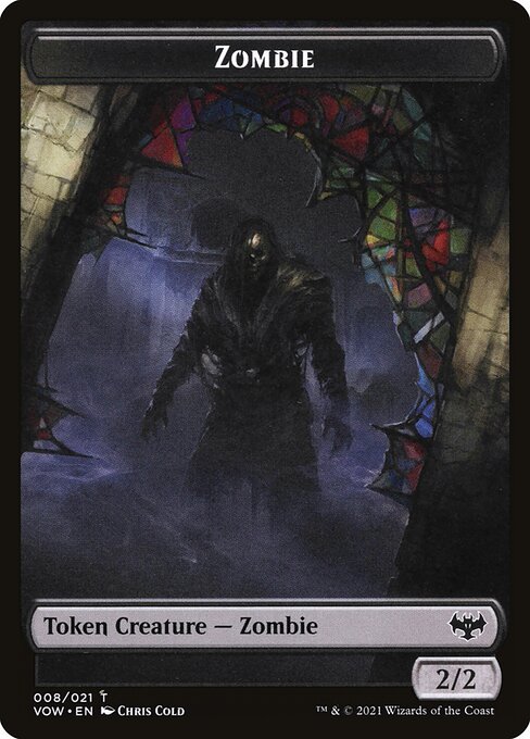 Zombie (Innistrad: Crimson Vow Tokens #8)