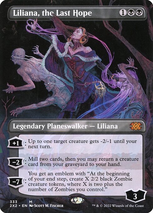 Liliana, the Last Hope (Borderless)