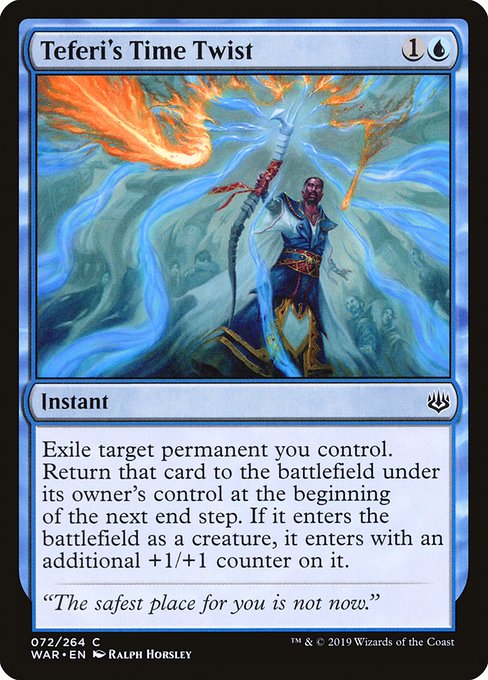 Teferi's Time Twist (War of the Spark #72)