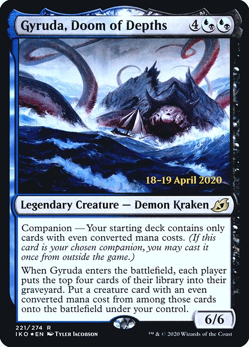 Gyruda, Doom of Depths (Ikoria: Lair of Behemoths Promos #221s)