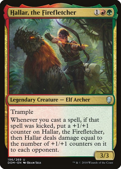 Hallar, the Firefletcher card image
