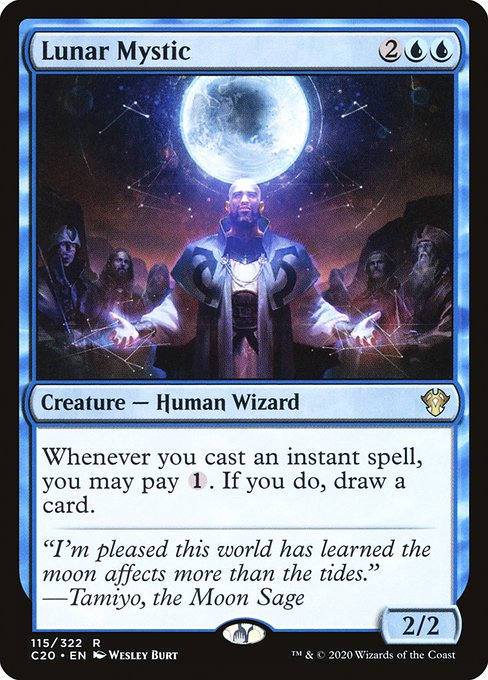 Lunar Mystic (Commander 2020 #115)