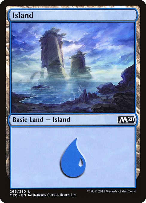 Island (Core Set 2020 #266)