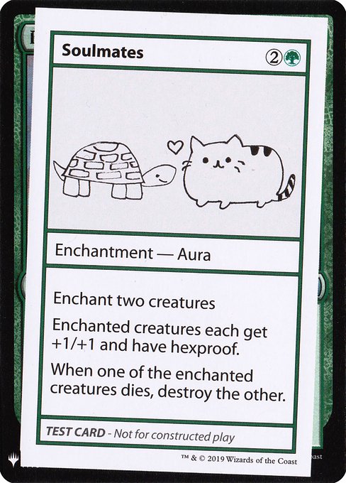 Soulmates (Mystery Booster Playtest Cards 2019 #84)