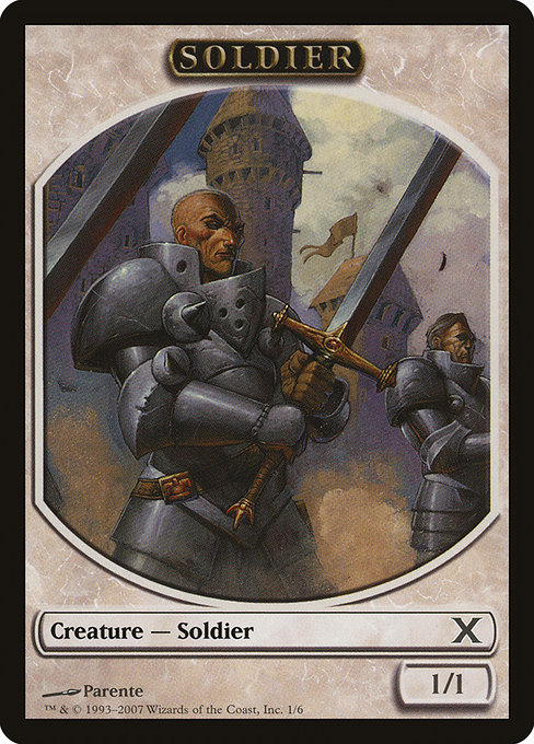 Soldier (Tenth Edition Tokens #1)