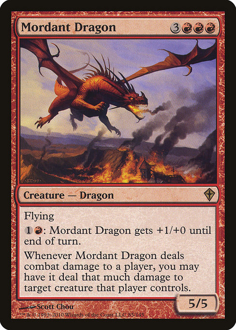 Dragon acrimonieux|Mordant Dragon