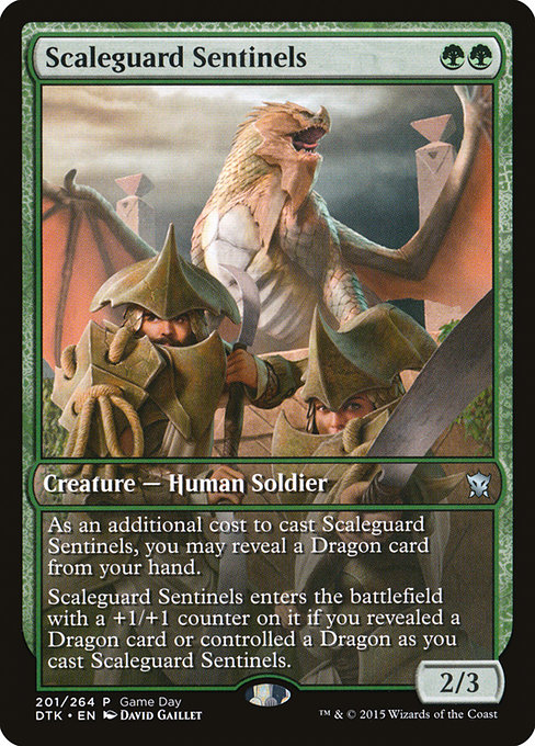 Scaleguard Sentinels (Dragons of Tarkir Promos #201)