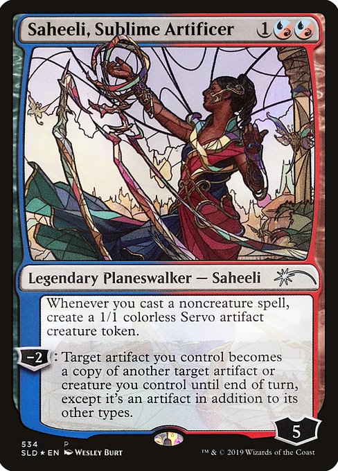 Saheeli, Sublime Artificer (sld) 534